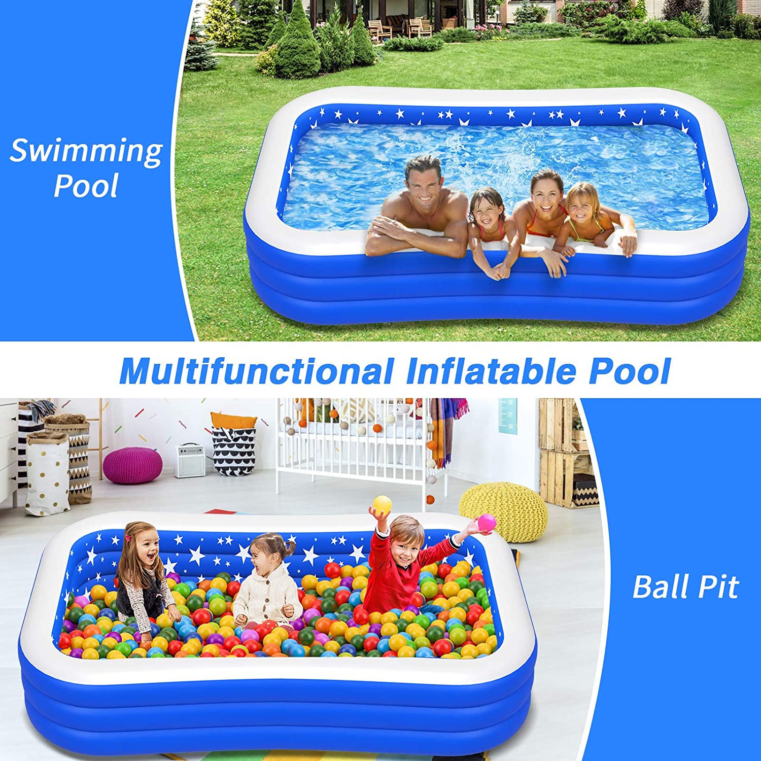 Discount Promotion Inflatable Foldable Pool Accessories Inflatable Swim Pool Inflatable Swimming Pool