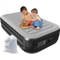Factory Custom Inflatable Bed King Size Camping Air Mattress With Built-In Pump Inflatable Air Mattress