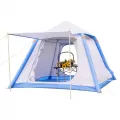 Glamping With Accessories 4 Season Inflatable Pop Up Party Tent Inflatable Tent Outdoor Camping