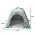 Glamping With Accessories 4 Season Inflatable Pop Up Party Tent Inflatable Tent Outdoor Camping